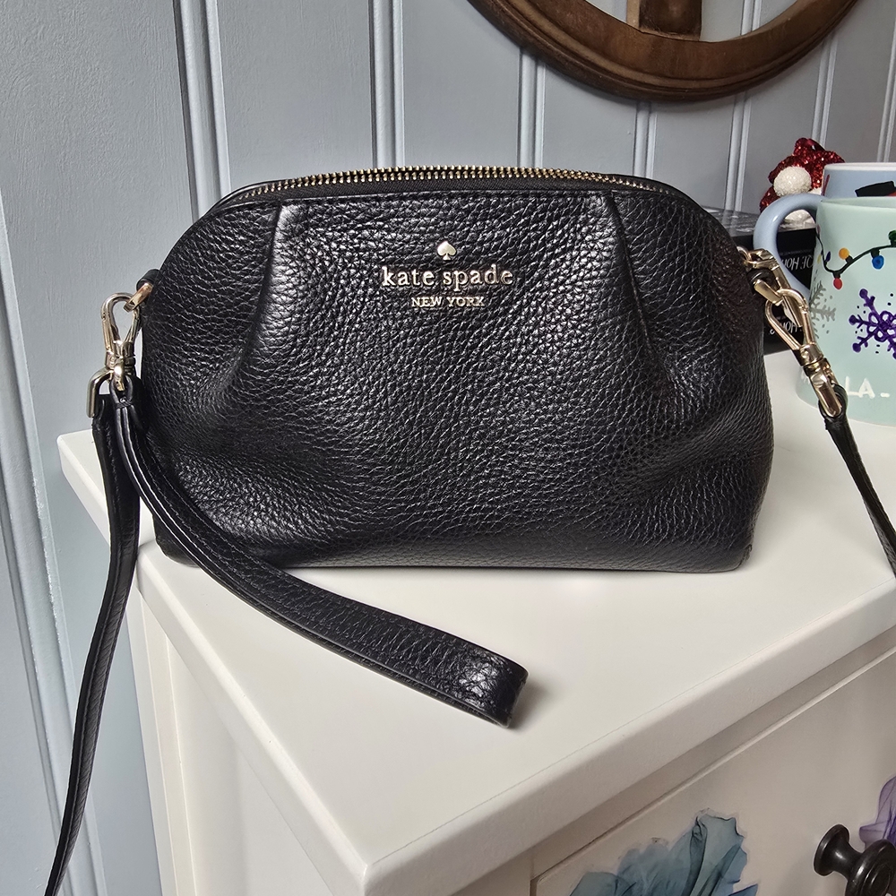 Kate Spade Black Leather Purse